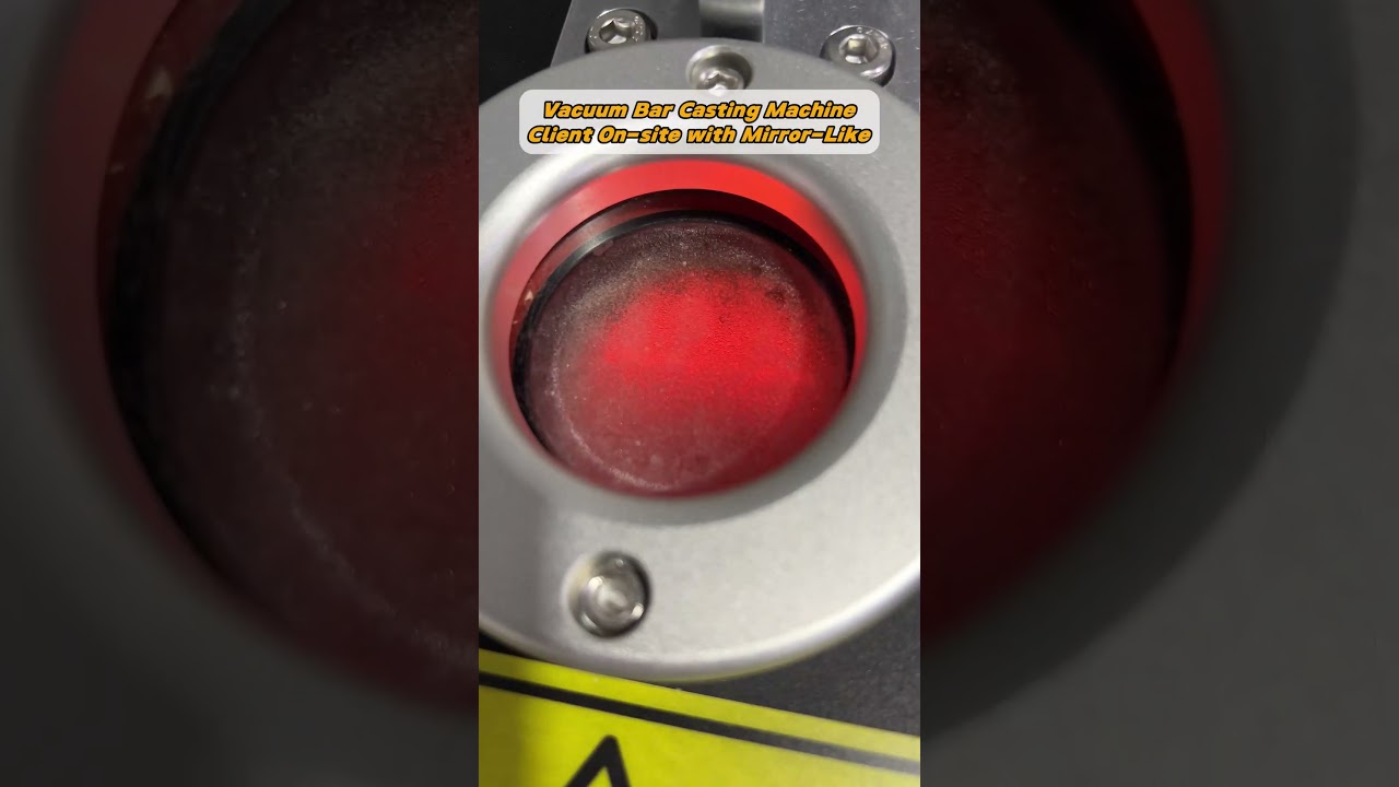 Vacuum Silver Ingot Casting | 4 Mirror-Finish Silver Bars – Live Customer Demo