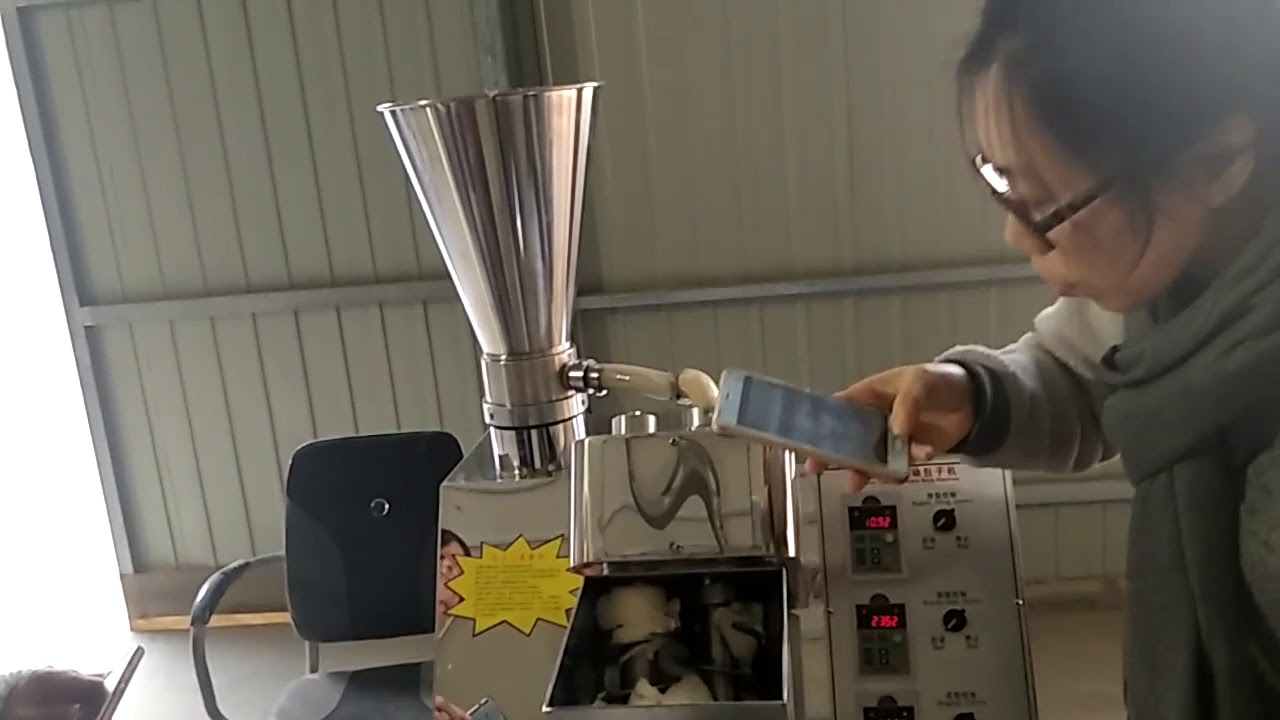 20171125 Y87 momo making machine video