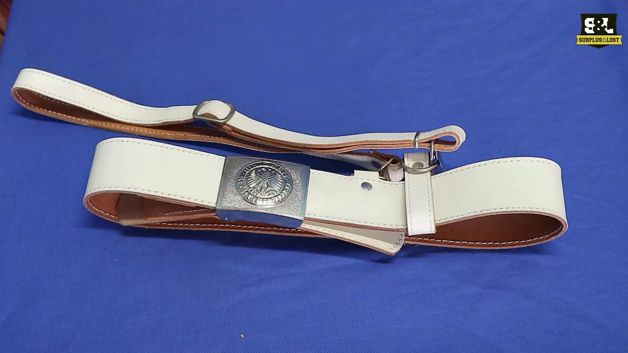 German Army Surplus Ceremonial Dress Uniform Belt