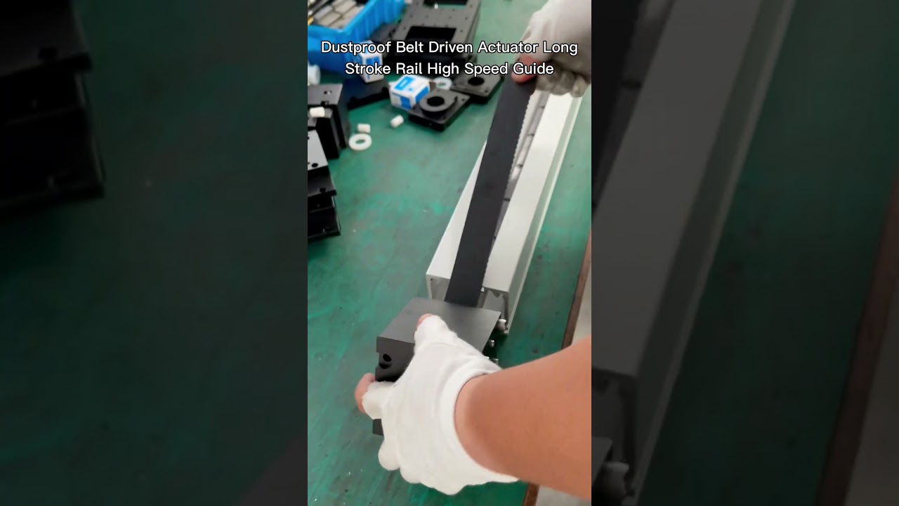 Assembly Live - Dustproof Belt Driven Actuator Long Stroke Rail High Speed Guide #diy  #linearmotor