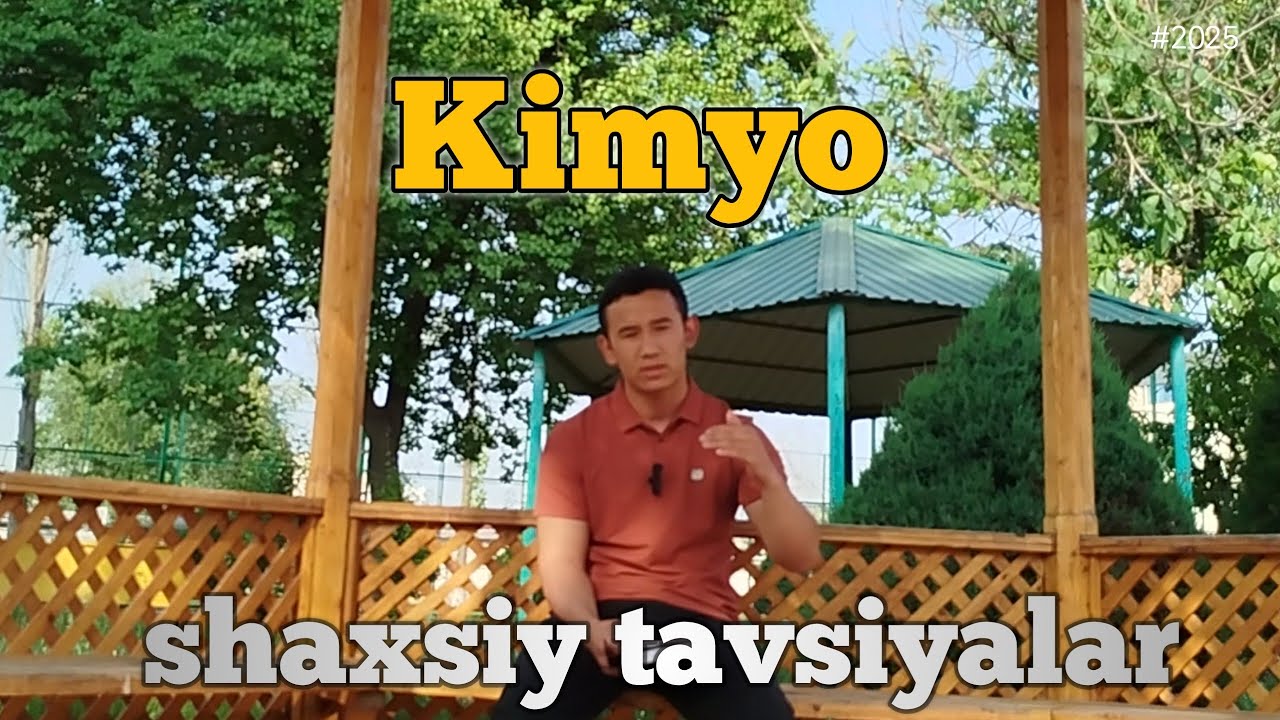 KIMYO - Milliy Sertifikat 100%  | Motivatsiya• Tavsiya
