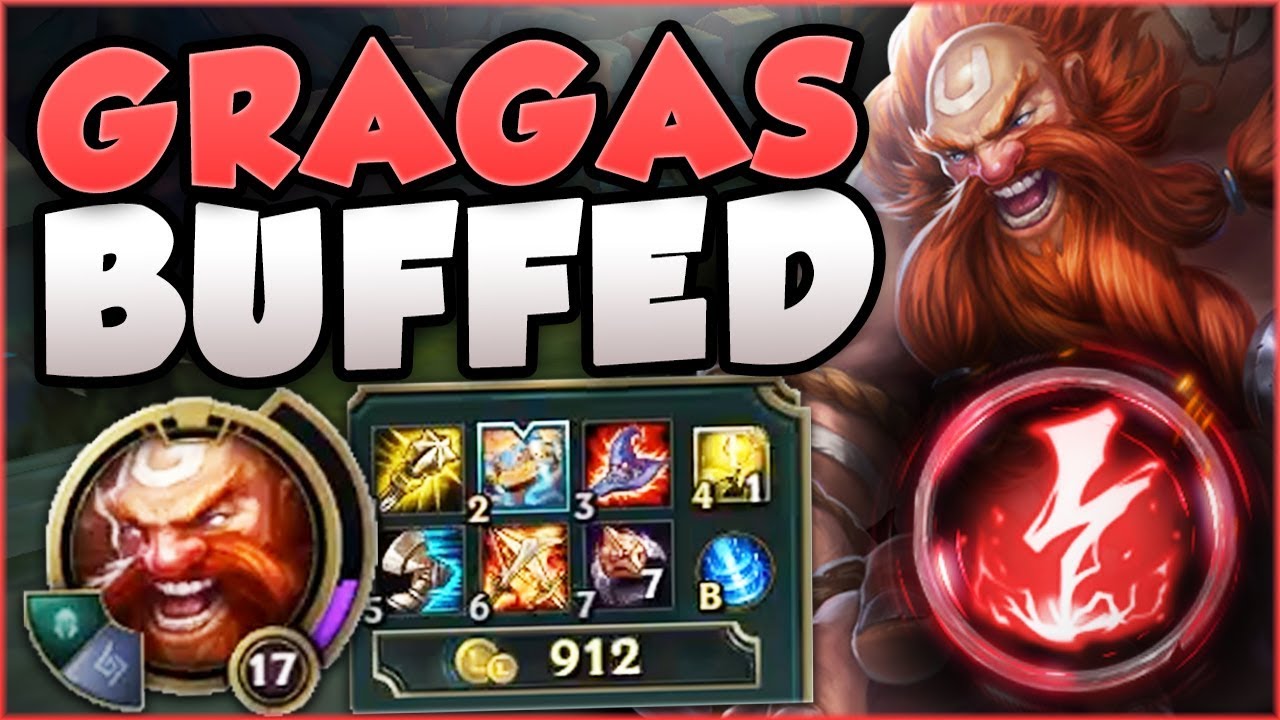 NEW GRAGAS BUFFS + FULL AP BUILD = ONE SHOT BURST MANIA! GRAGAS TOP GAMEPLAY! - League of Legends