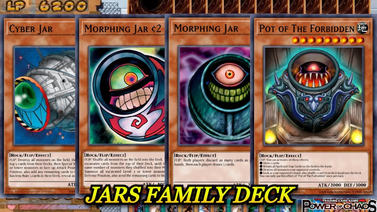 Yu-Gi-Oh! Power of Chaos Bakura The Dark Spirit | Pot of the Forbidden and Morphing Jar