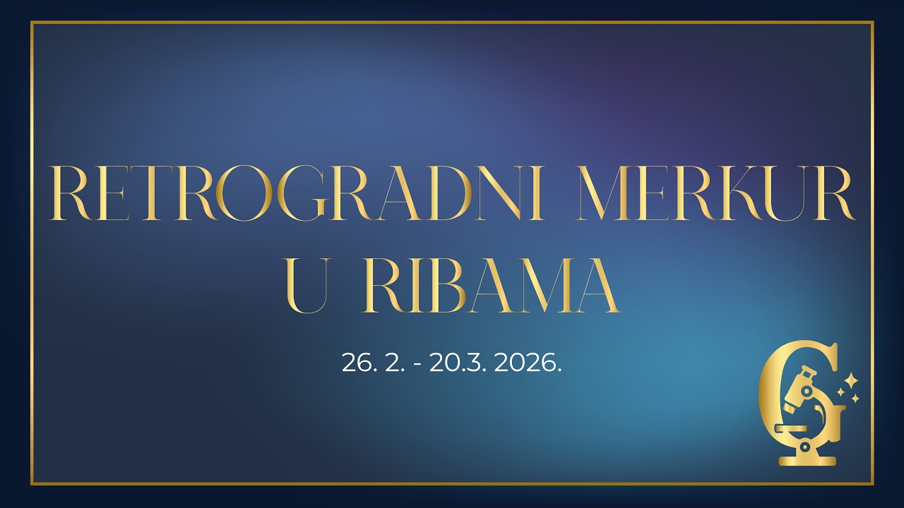Retrogradni Merkur u Ribama 2026 | Astromicroscope