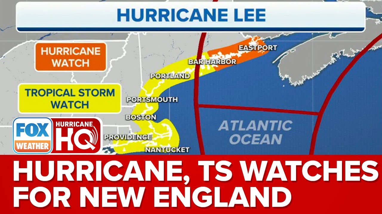 Hurricane Lee: Hurricane, Tropical Storm, Storm Surge Alerts Issued For Much Of Coastal New England