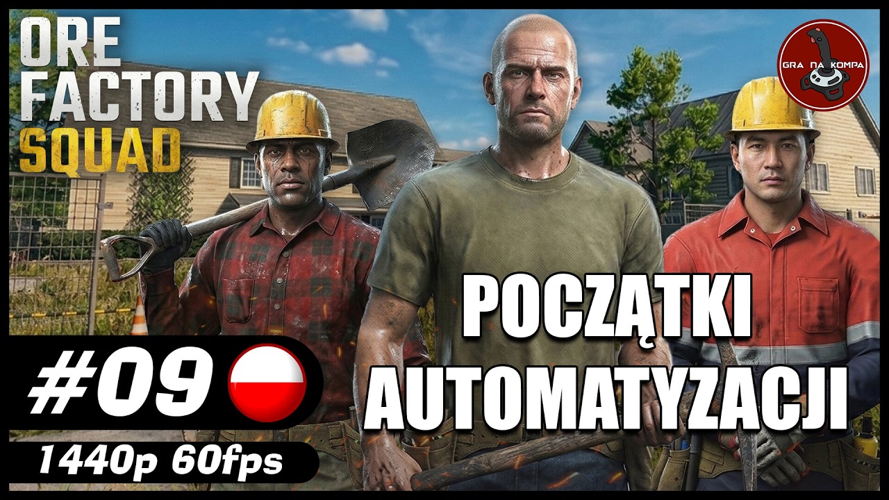 Początki automatyzacji || #9 || Ore Factory Squad gameplay PL