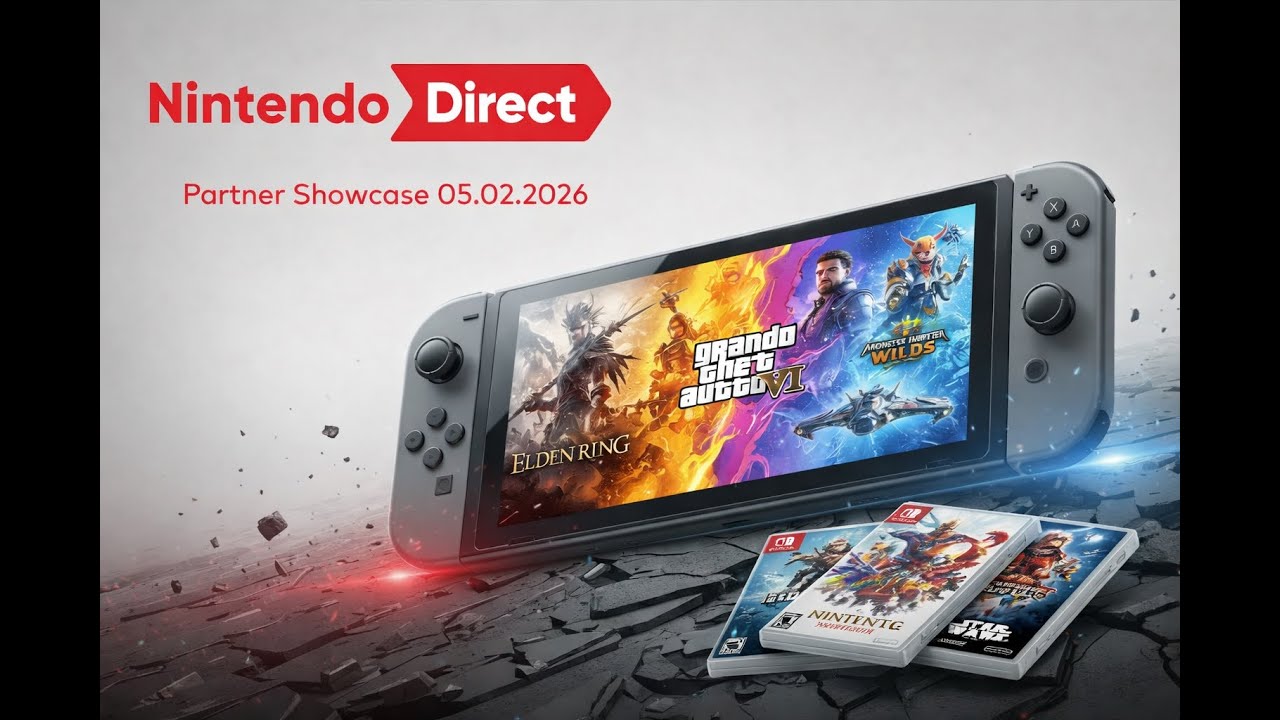 Nintendo Direct: Partner Showcase [05.02.2026] - Reaction [Deutsch]