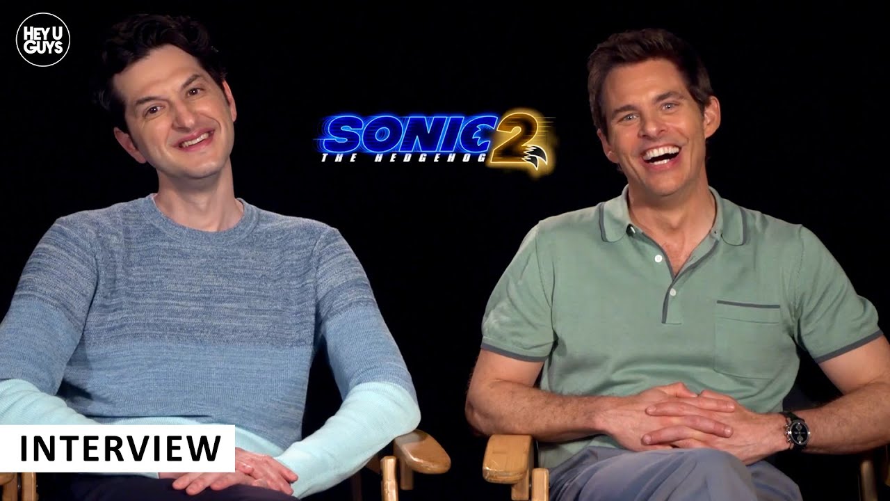 Sonic the Hedgehog 2 - Ben Schwartz & James Marsden reveal Easter Eggs & game references in the film
