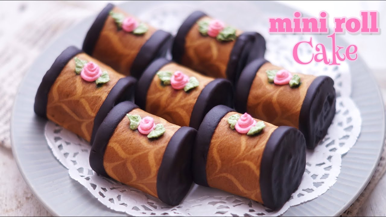 CARA MEMBUAT MINI ROLL CAKE LEMBUT || BOLU GULUNG MINI EKONOMIS 3 TELUR