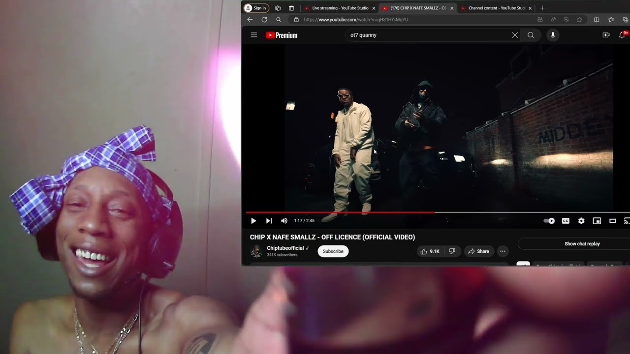 CHIP X NAFE SMALLZ - OFF LICENSE 🪪 (OFFICIAL VIDEO) #reaction #w3r3actz #trending