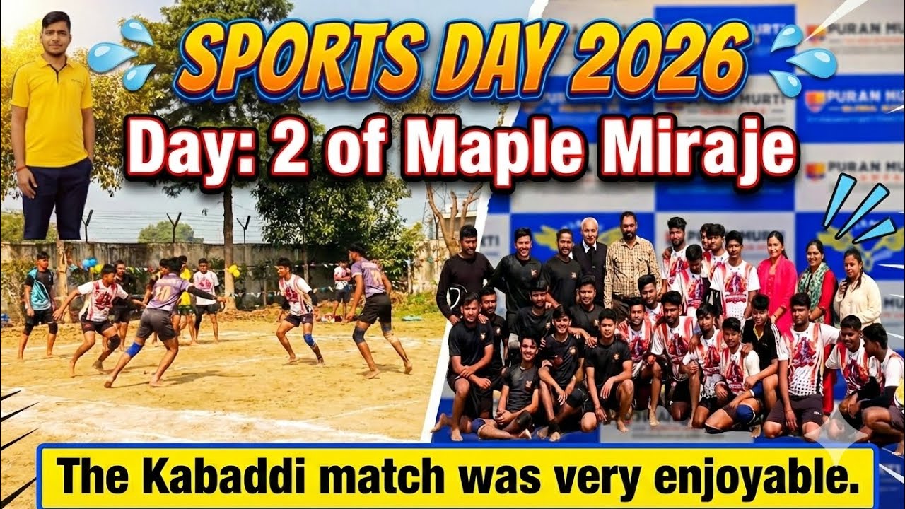 Day 2 of Maple Miraje! Kal Ke Kabbadi Match Ka Pura Bawal 💥 || #shorts#viral #trending#youtubeshorts