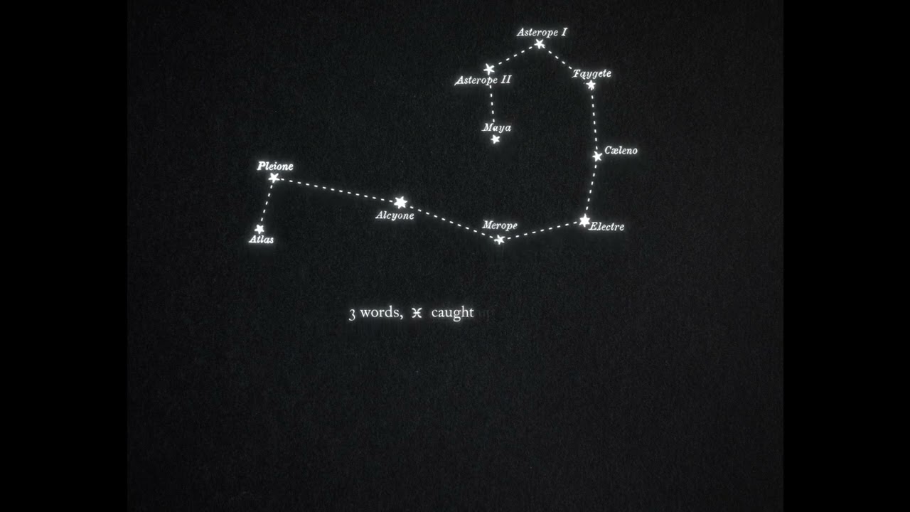 Dot Allison - 'Constellations' (Official Lyric Video)