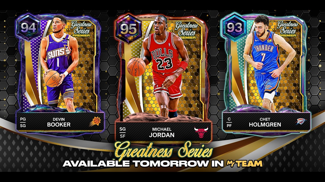 Наборы TMRW GREATNESS SERIES выглядят потрясающе... Пиксельная MJ, Dark Matter Book и Opal Chet!!