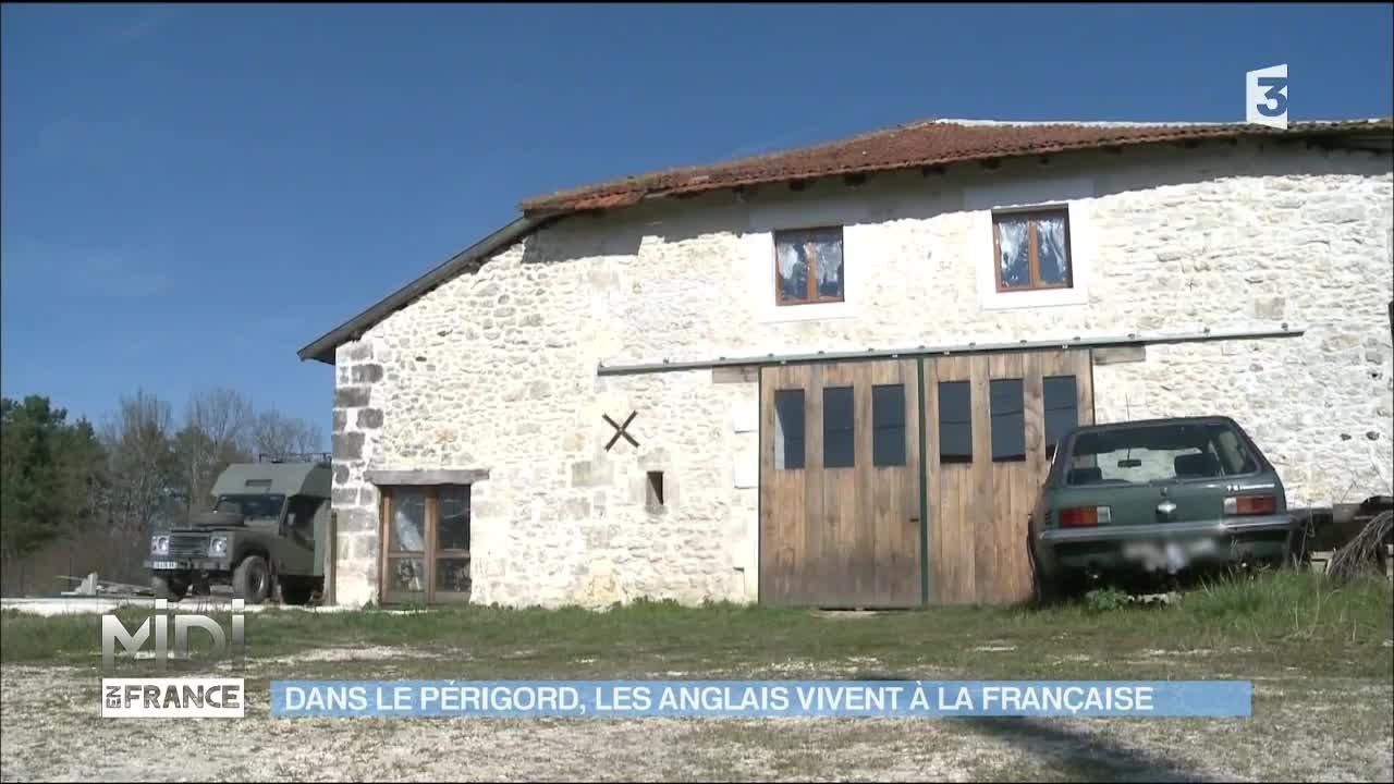 Dans le Périgord, les anglais vivent à la française