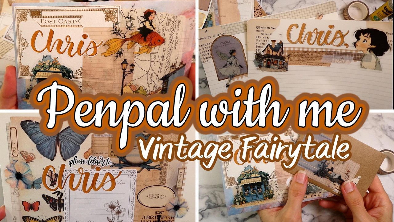 PENPAL WITH ME | Vintage Fairytale theme 🪄🤎
