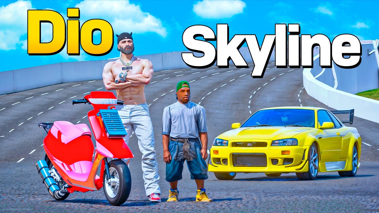 Alteramos El GTR De Un Empresario Para Adquirir Una DIO Standar En Gta Rp