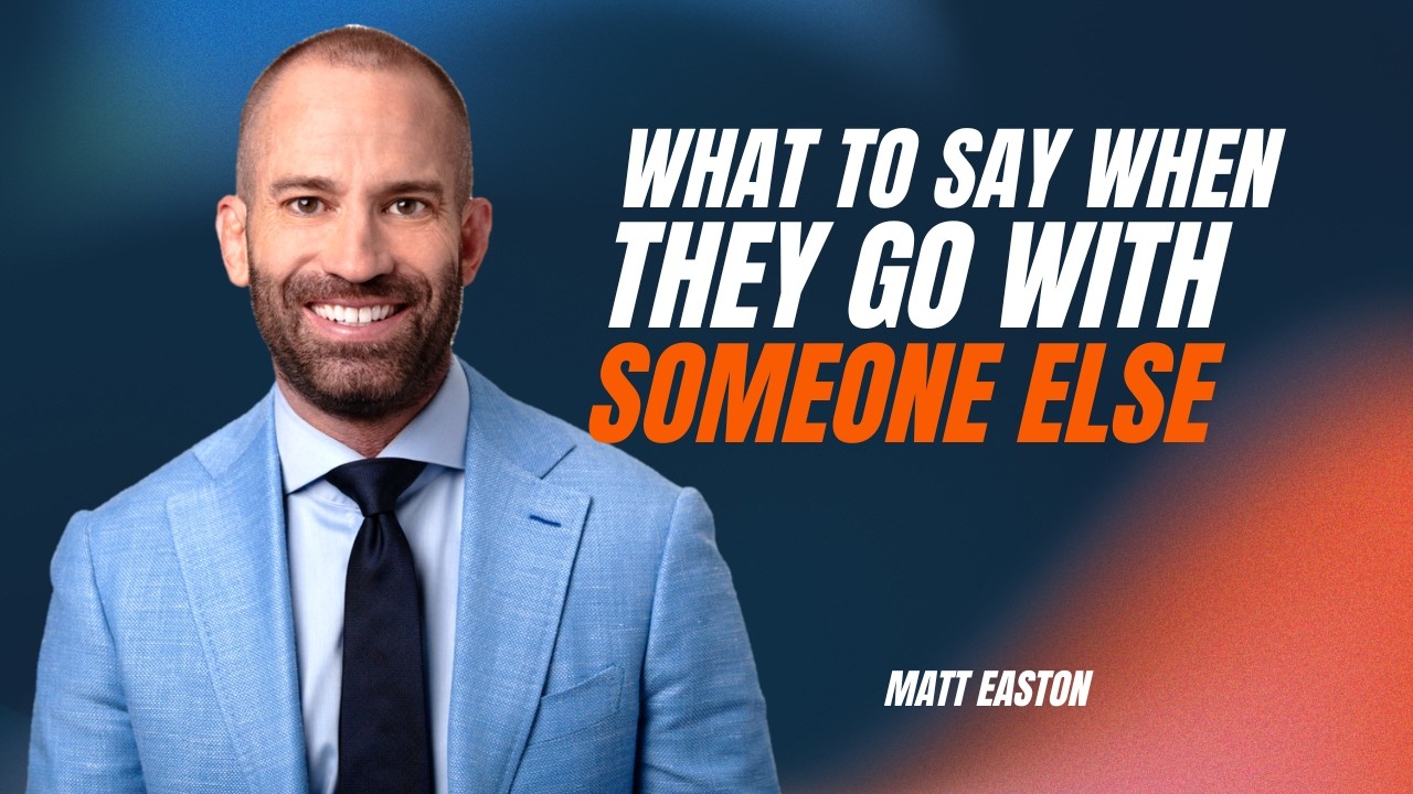 What to Say When a Prospect Goes with Someone Else
