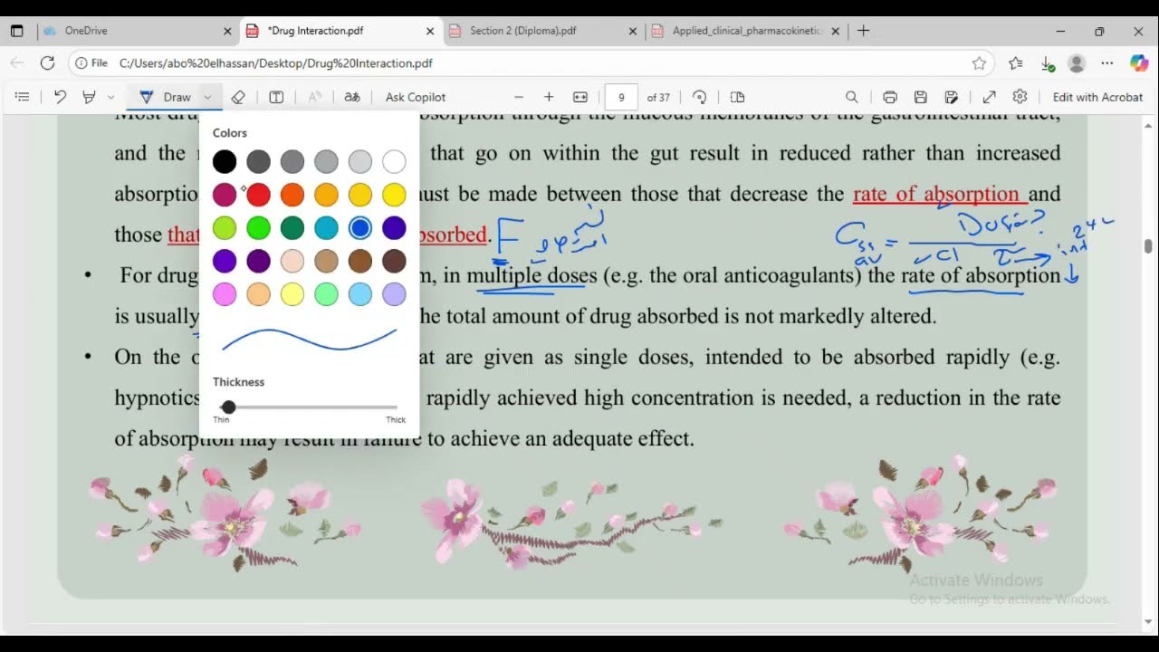 Drug interactions