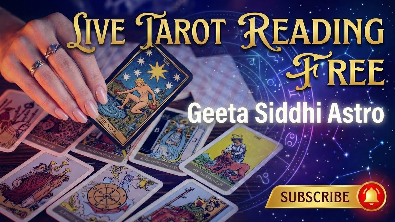 LIVE Tarot Reading 🔴 | 1 Question FREE | Kundali Prediction | Buy Spiritual Goods on Siddhidivine.in