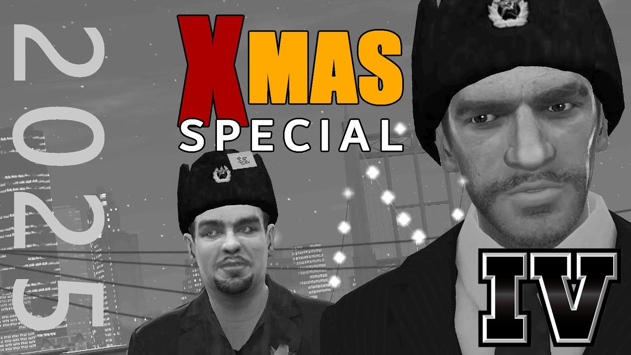 GTA IV - Зимняя страна чудес Нико [Рождественский спецвыпуск 2025]