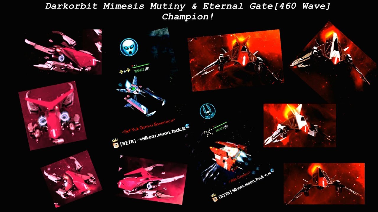 Darkorbit Mimesis Mutiny &  Eternal Gate Champion ! 460 Wave & 71.000.000 Uridium