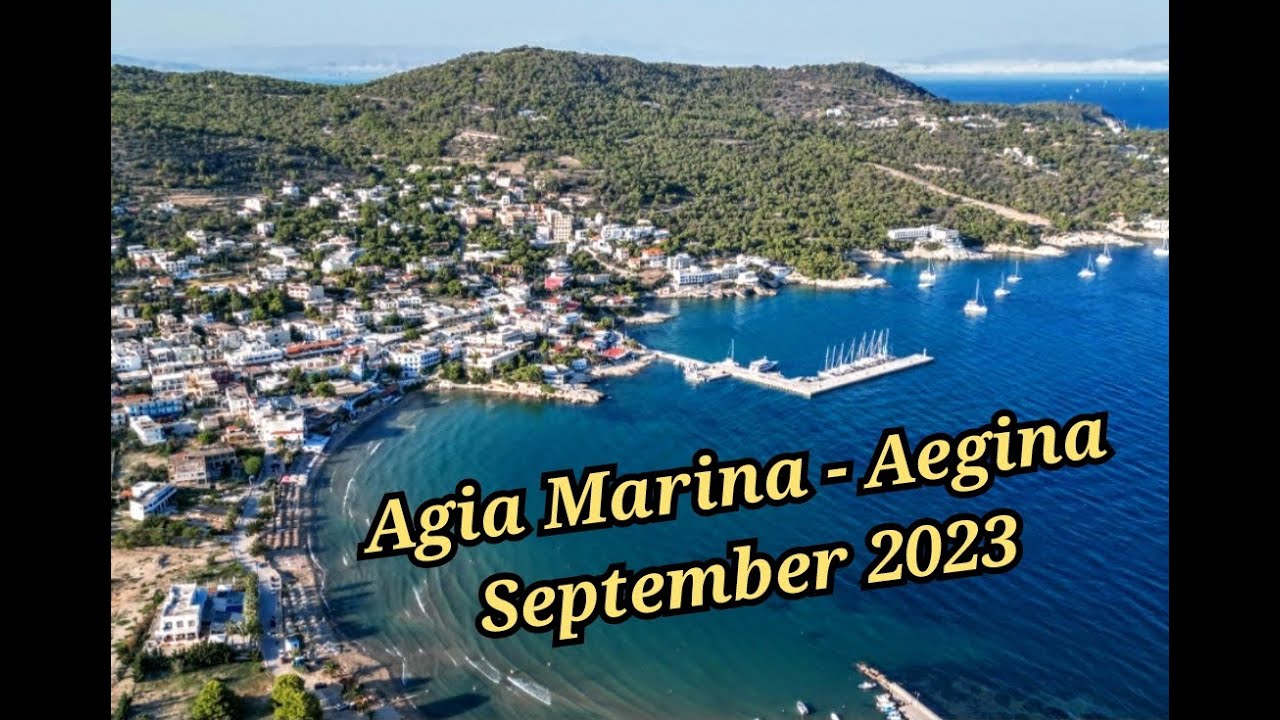 Αγία Μαρίνα - Αίγινα - Agia Marina Aegina September 2023 Beautiful Greece