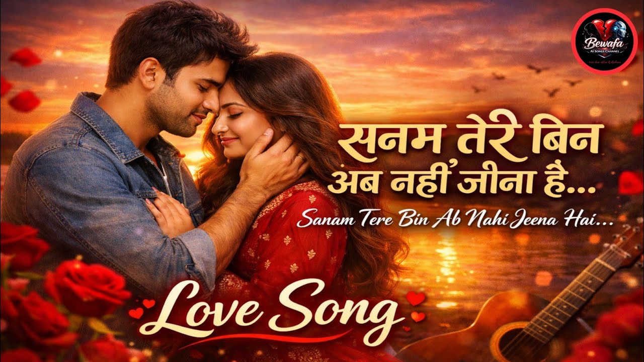 सनम तेरे बिन अब नहीं जीना है 💖🥀| Romantic Love Song | Hindi Melody 2026 | #lovesong |#hindigane
