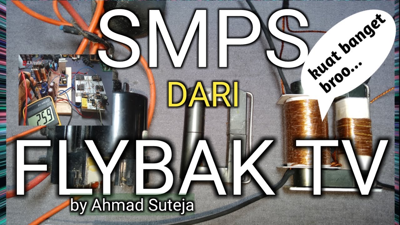 TRAFO SMPS DARI FLYBEK TV