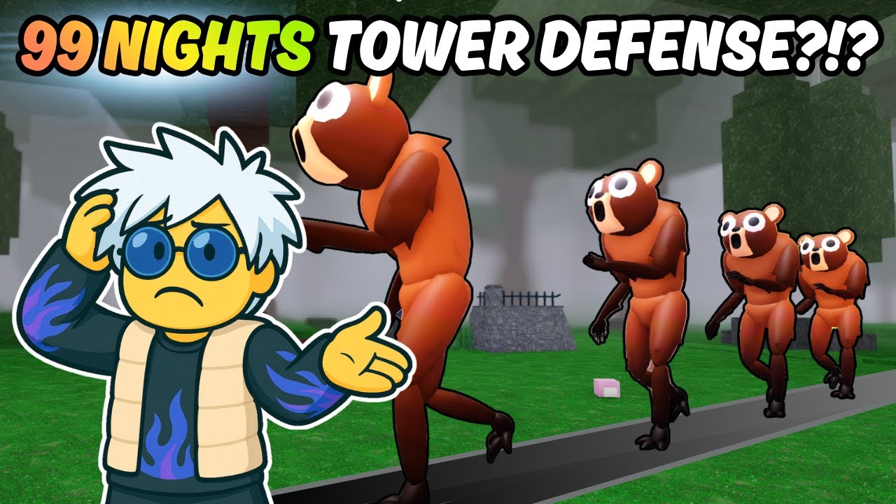 99 Nights in the Forest... But It's Tower Defense?!? (Roblox Forest Tower Defense)