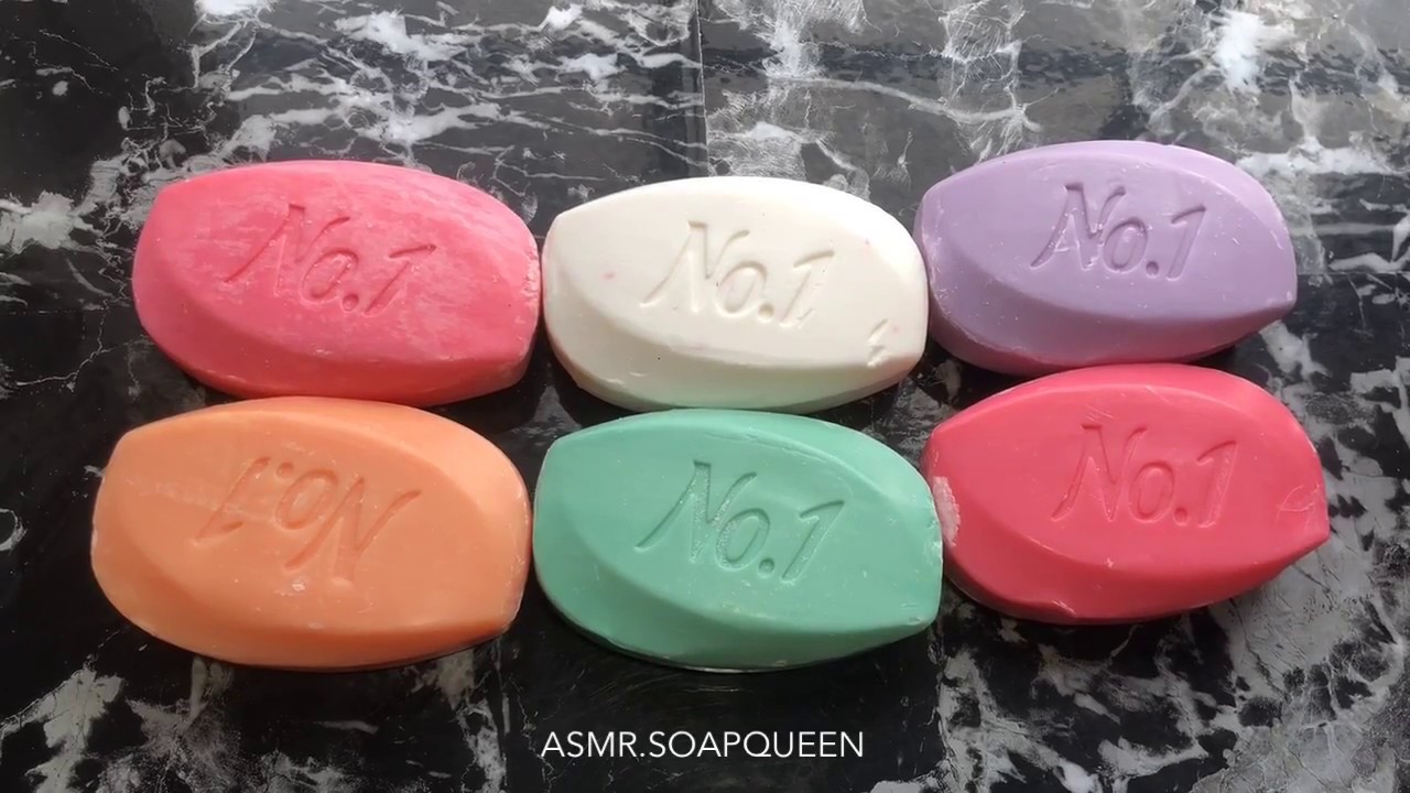 NO.1 SOAPS IN 6 DIFFERENT COLORS- HARD SOAPS FOR SATISFACTION