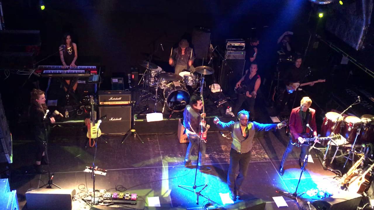 Earl Slick and Bernard Fowler -  Station to Station (David Bowie) - London 29/4/2016