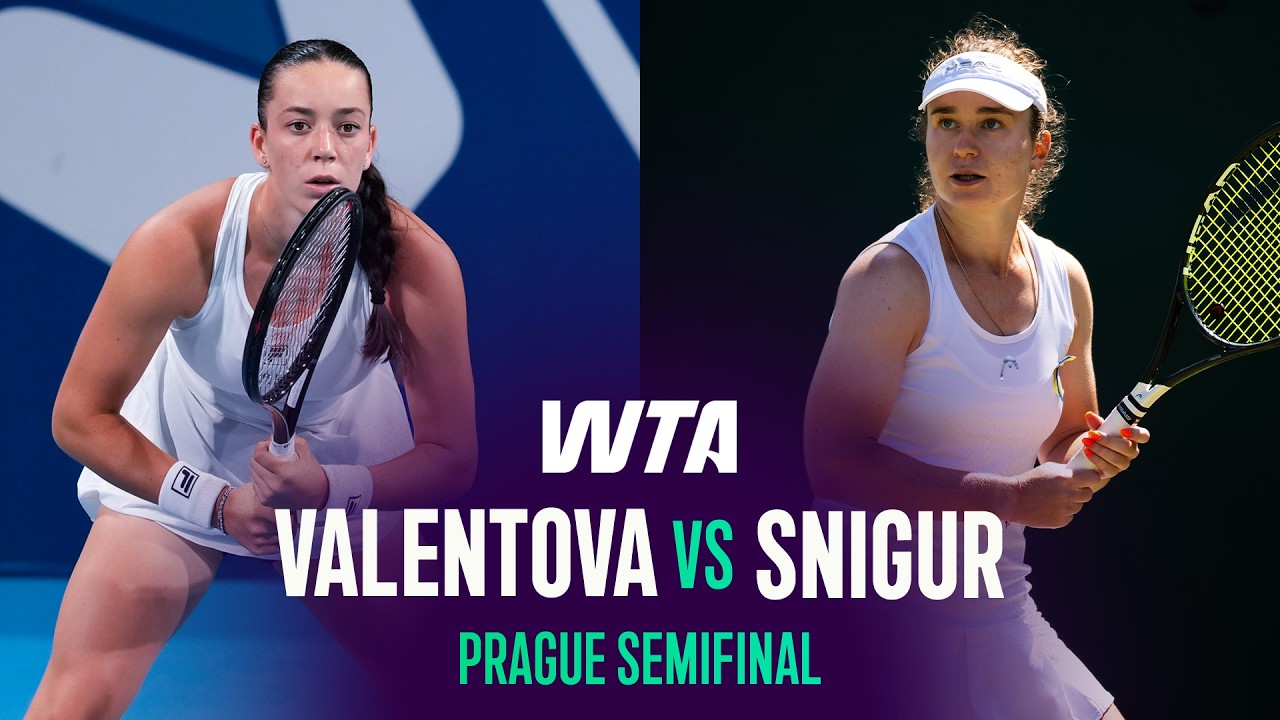 Тереза Валентова &mdash; Дарья Снигур | Полуфинал в Праге 2026 | Обзор матча WTA