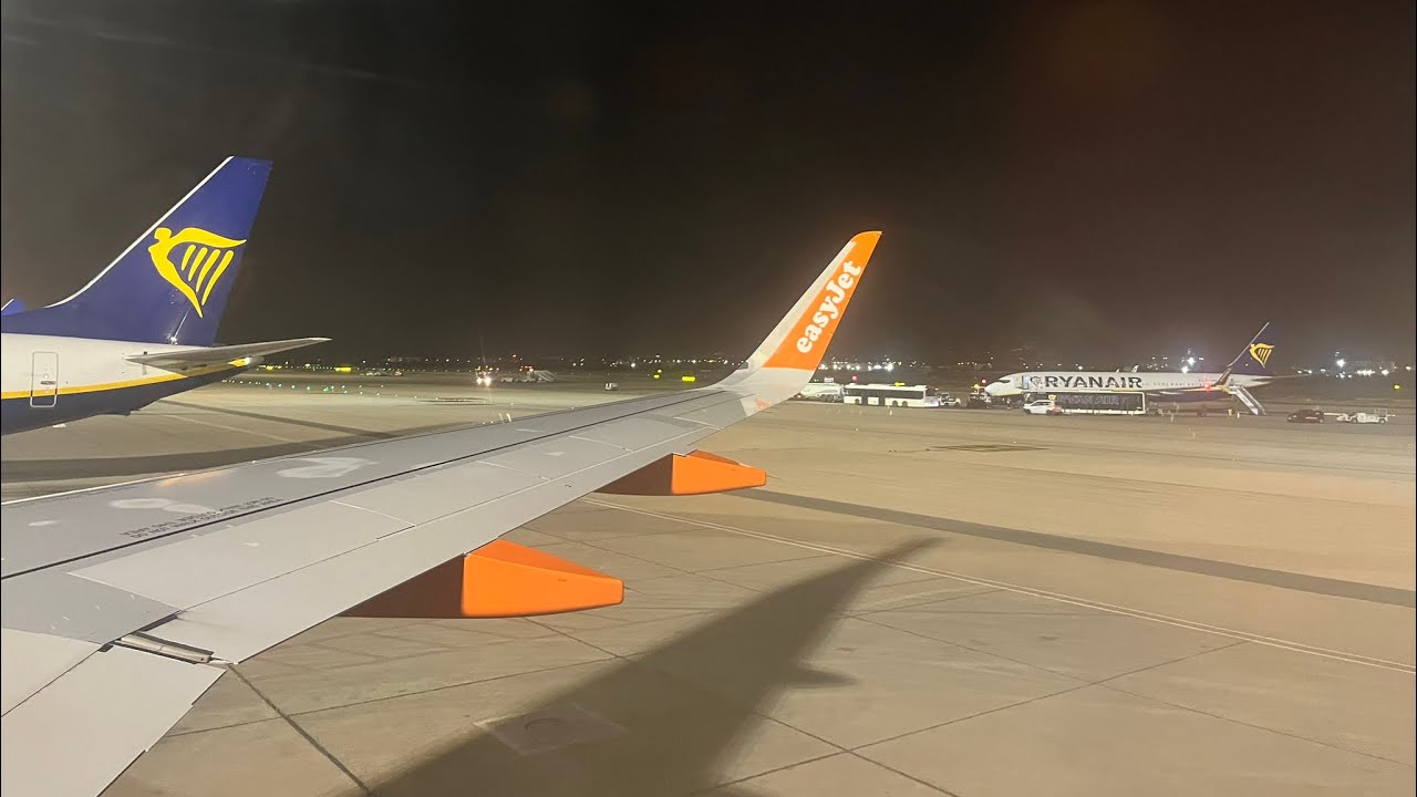 NIGHT LANDING INTO PALMA WITH EASYJET! | G-UZHB | TTP