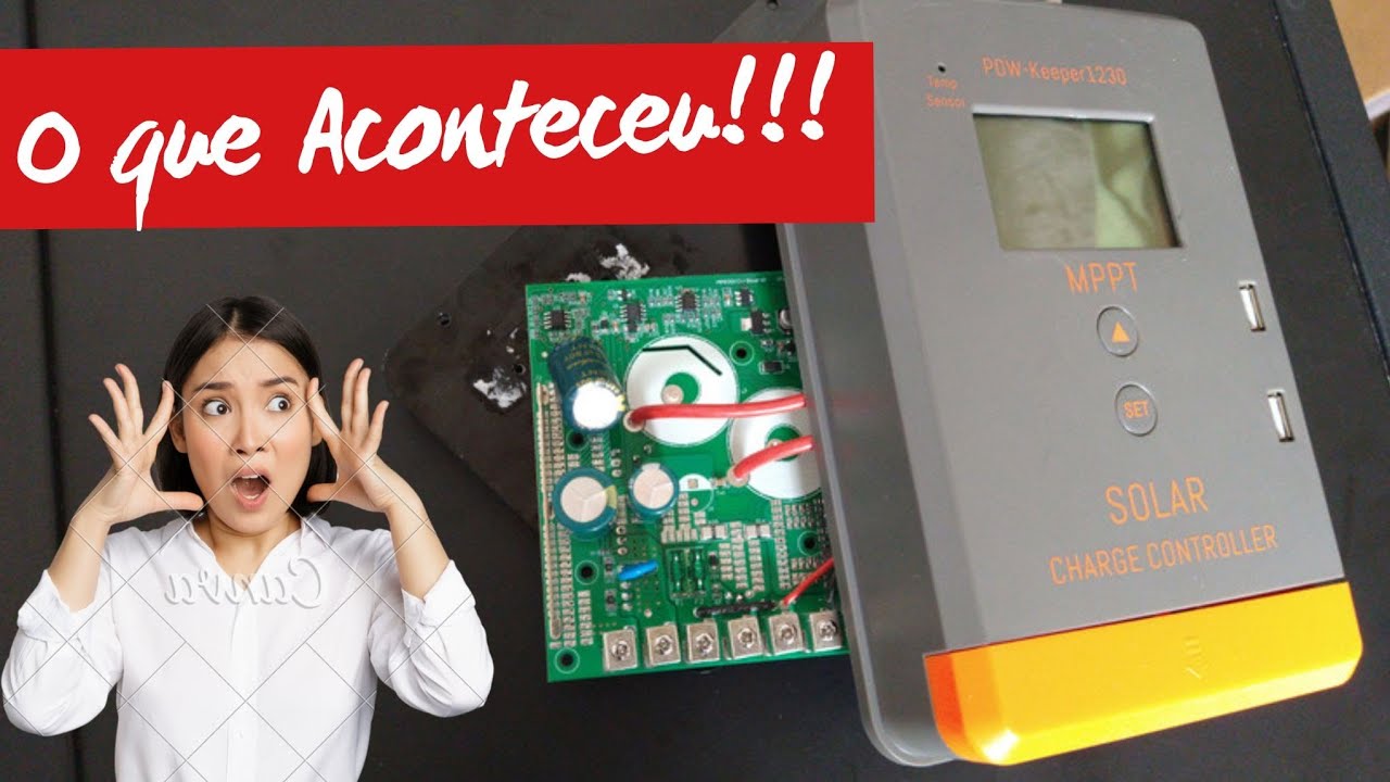 Problema Com o Controlador de Carga MPPT POW Keeper!