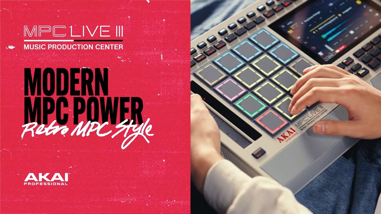 MPC Live III Retro | Новая специальная расцветка в стиле оригинальных MPC конца 80-х