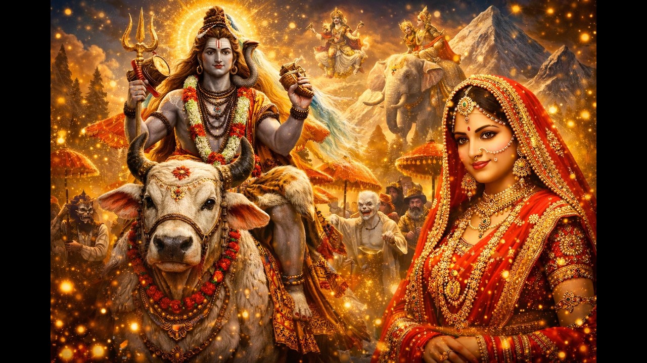 ચાલો જોવા જાઈએ શિવજીની જાન આવી | Mahadev ni jaan | Shiv Parvati Vivah#viral #youtube