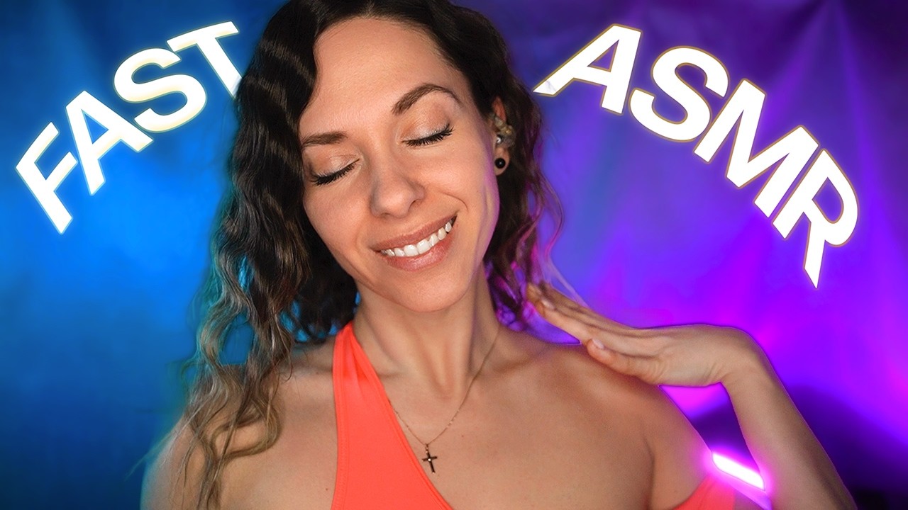 ASMR Fast & Aggressive  SHOULDER Massage for 100 %  tingles #asmr #fastasmr