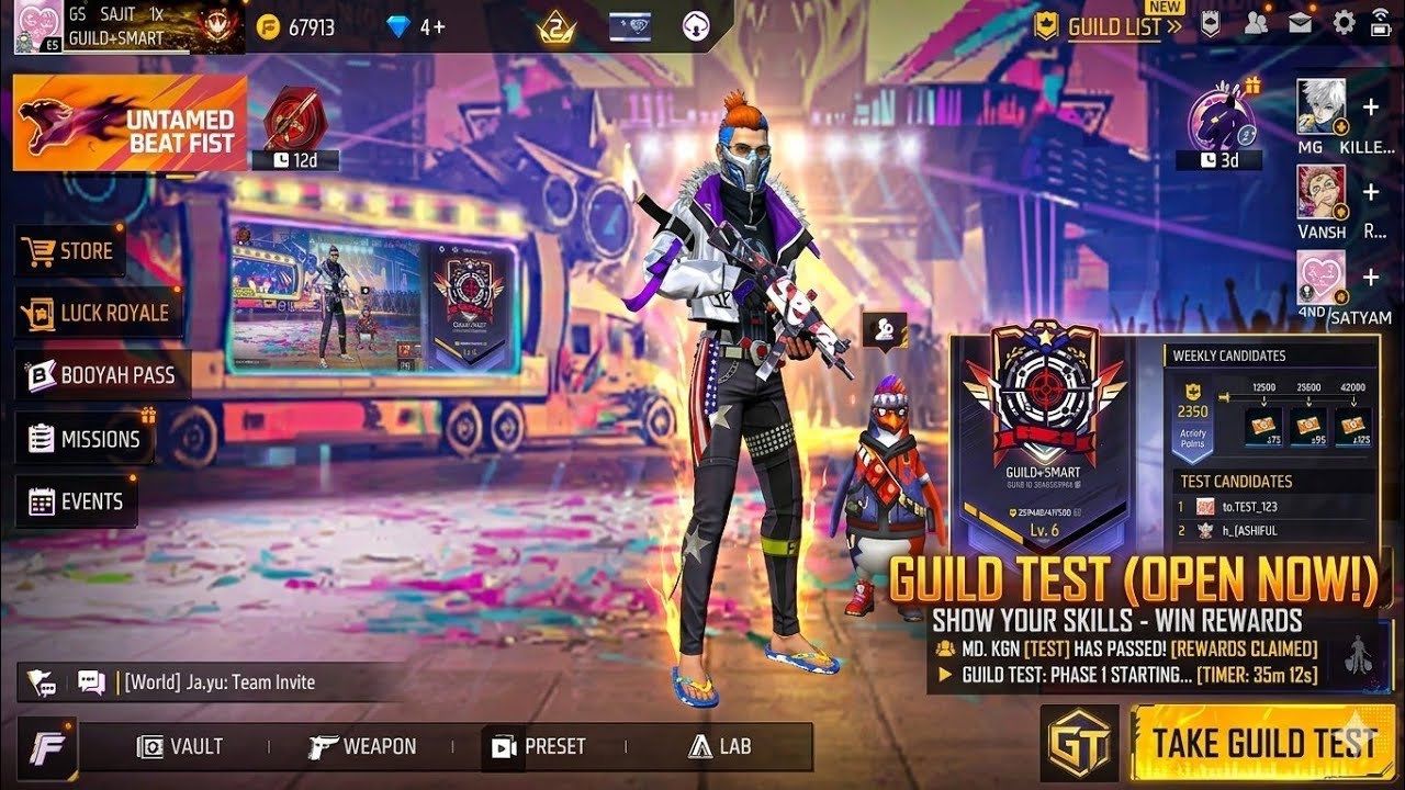 GUILD TEST 6 LAVIL GUILD SMART 