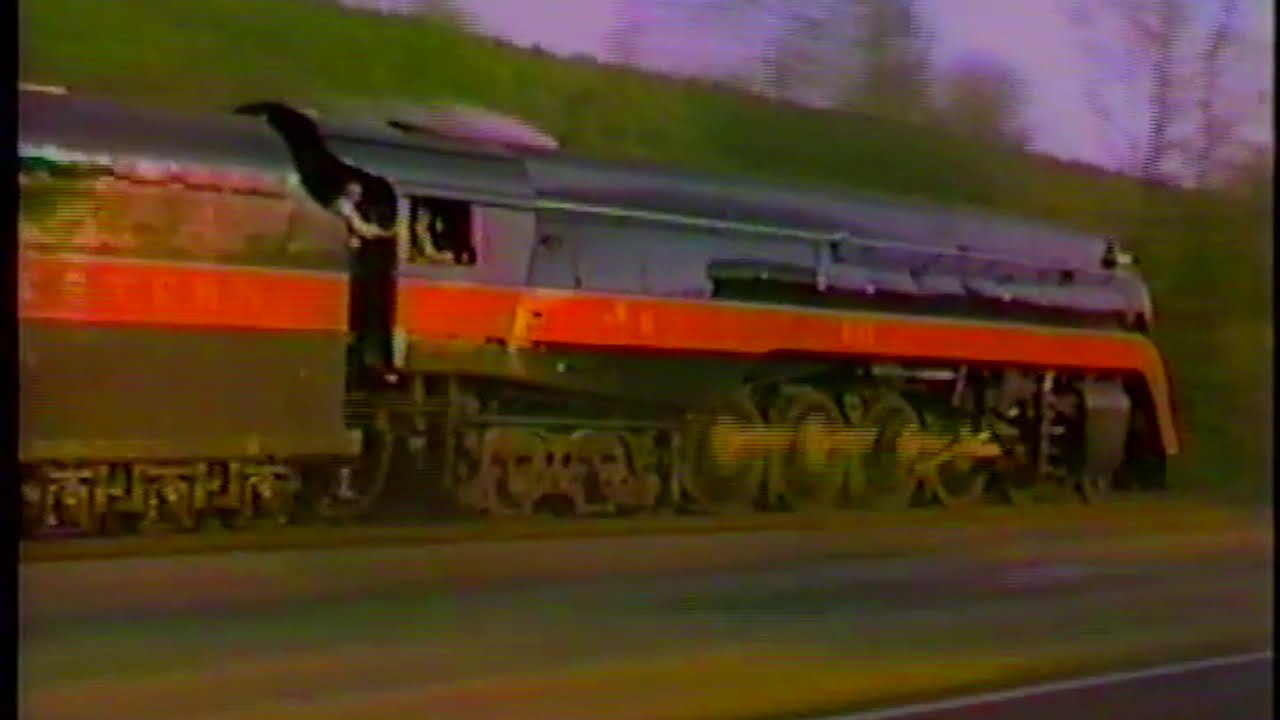 Norfolk & Western 611 on a Birmingham-Chattanooga excursion April 1986