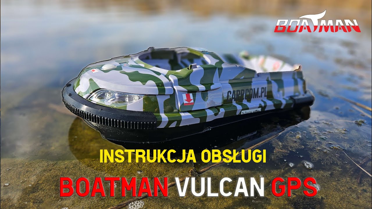 Boatman Vulcan Gps - Podstawowa instrukcja obsługi.