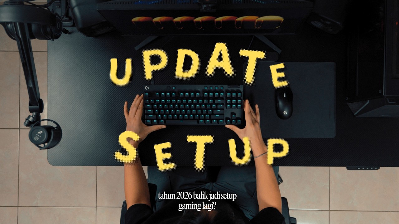 Full Black Setup Gaming 2026 ft Logitech Superlight 2c