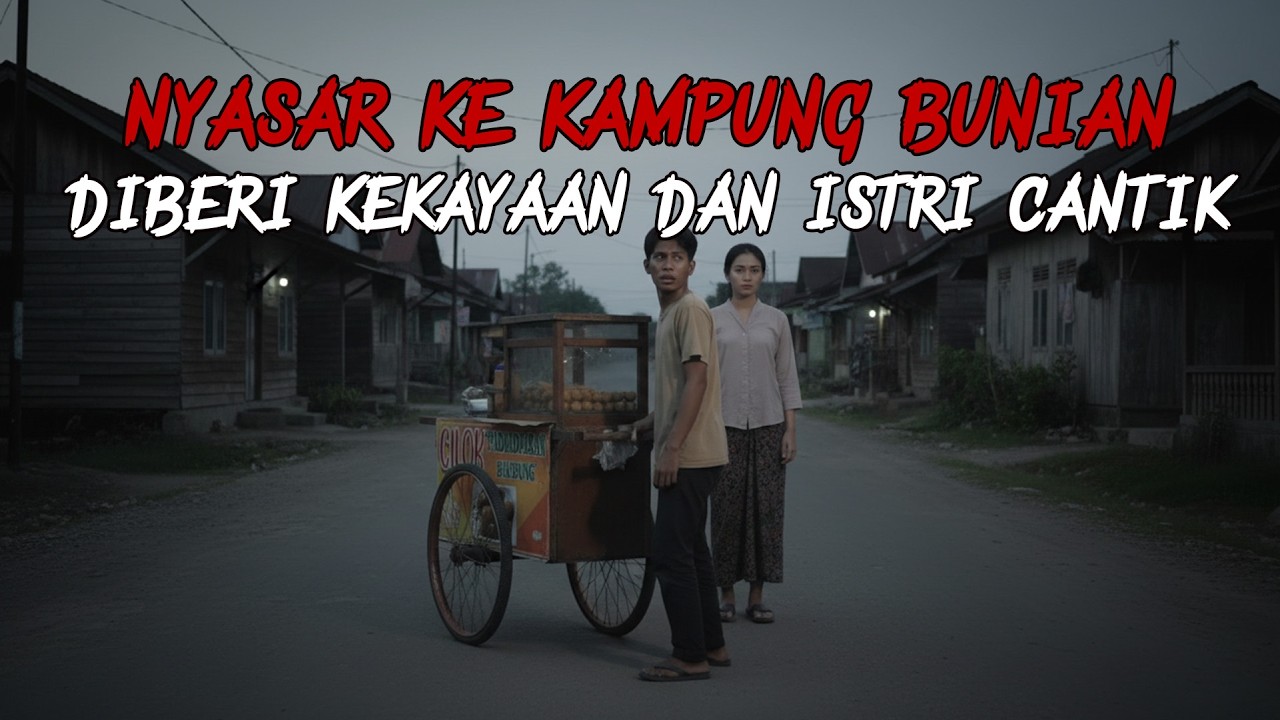 NYASAR KE KAMPUNG BUNIAN, PEDAGANG CILOK DITAWARI KEKAYAAN DAN ISTRI CANTIK DENGAN SATU SYARAT