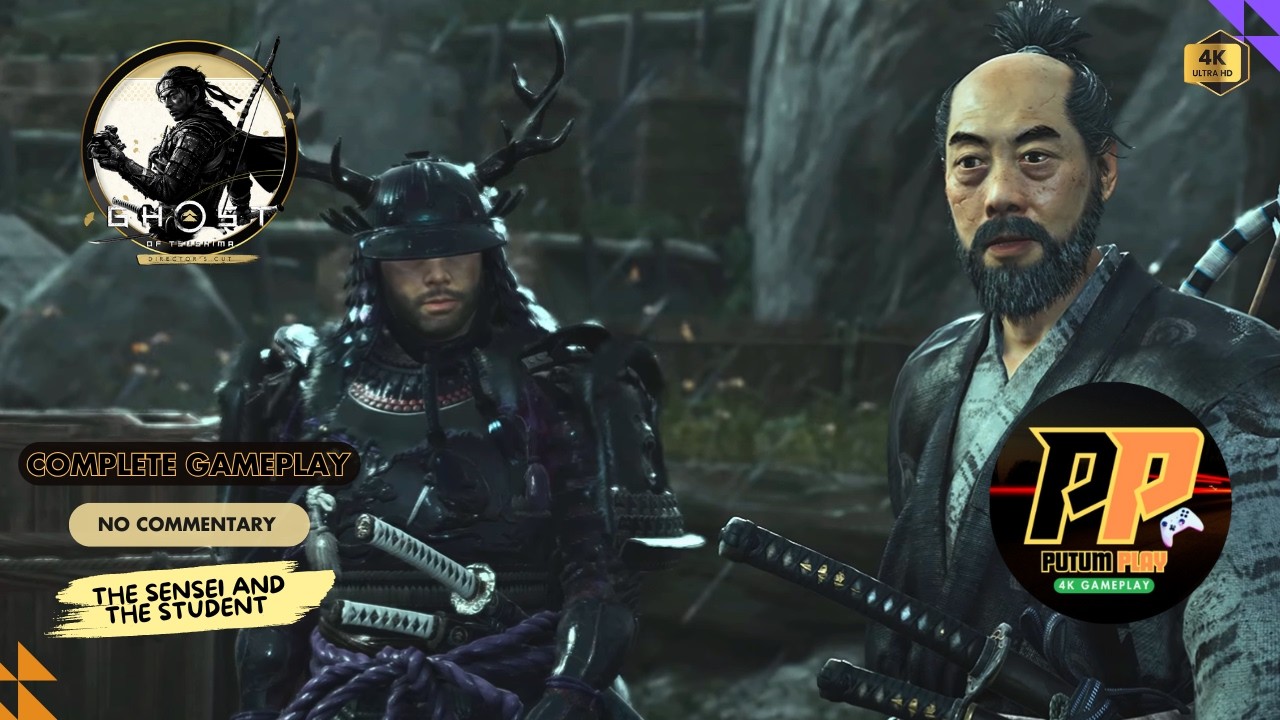 Ghost of Tsushima - The Sensei and The Student – Full Walkthrough (4K, No Commentary)🦊