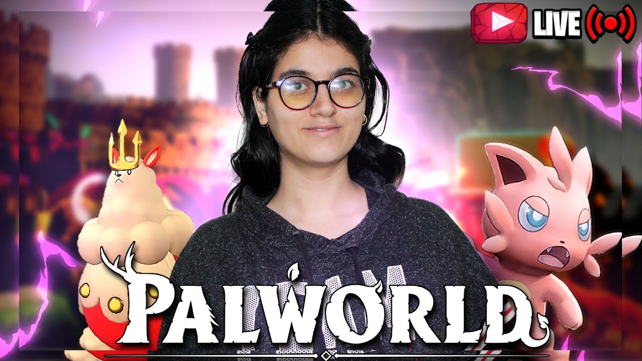 AZUBARA IS LIVE || Palworld pokemon Adventure With 