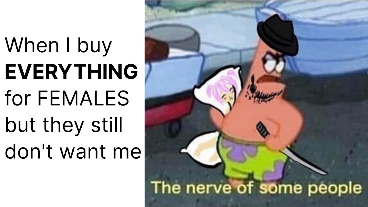 r/NiceGuys ~ The Nerve of those FEMALES...