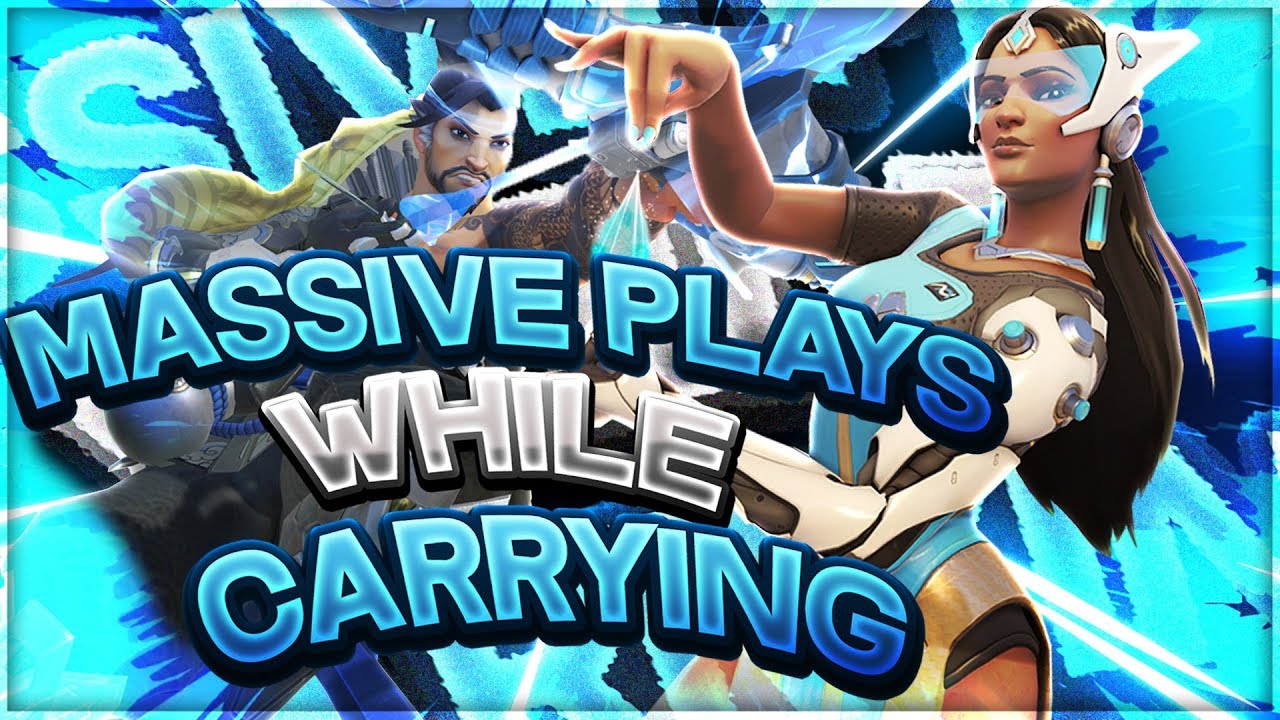 Massive Plays While Carrying The Team - Seagull - Overwatch