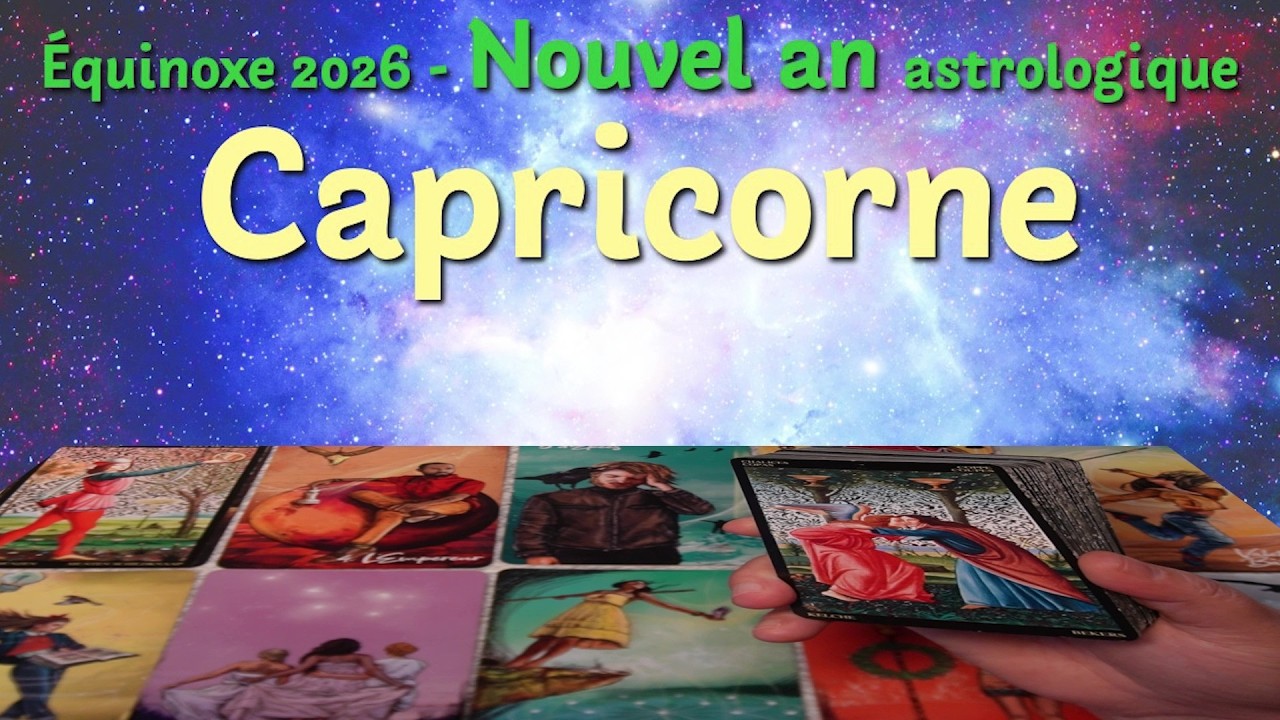🐐 CAPRICORNE : Guérison Mutuelle & Renouveau | Tirage Tarot Printemps 2026