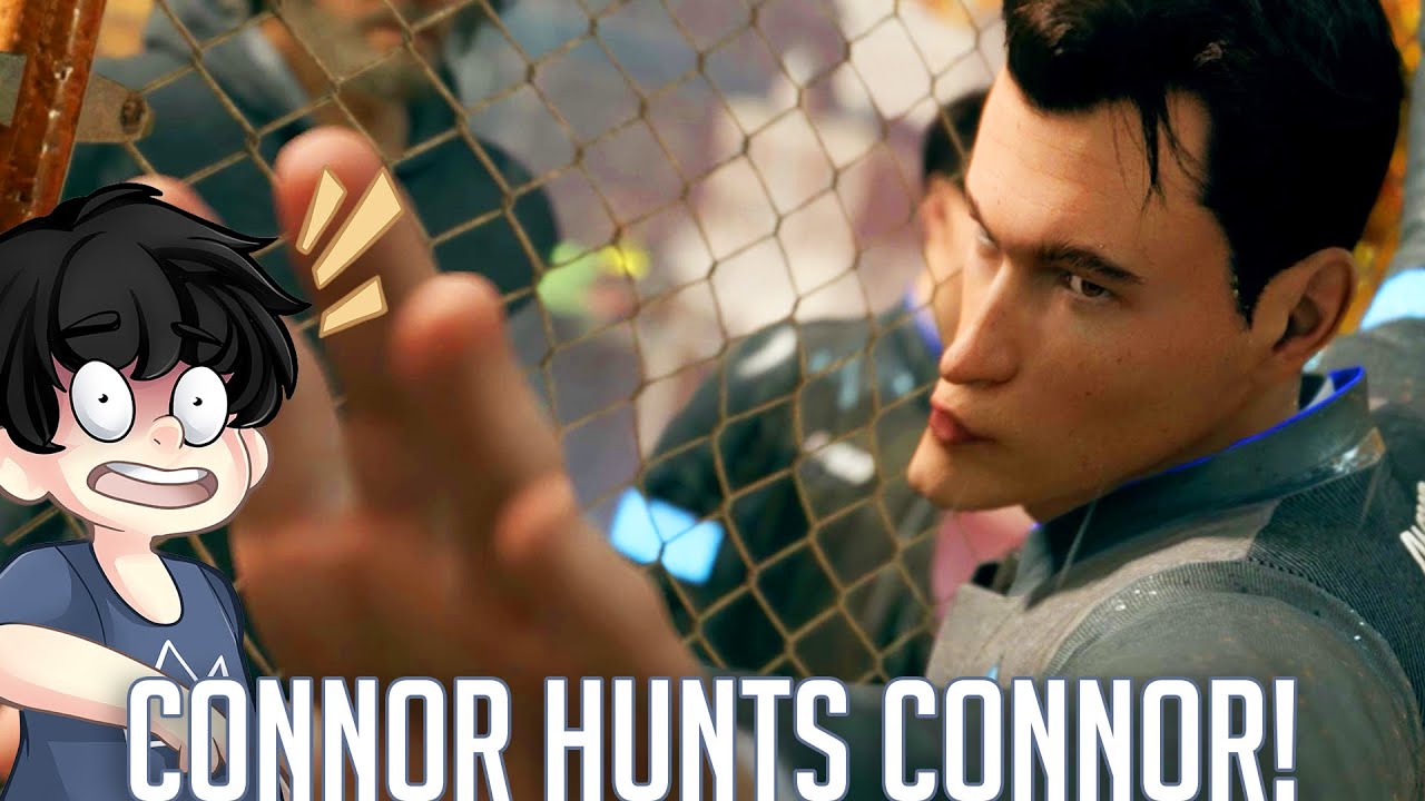 Connor Chases Connor - Mod | Detroit: Become Weird Camera Angles