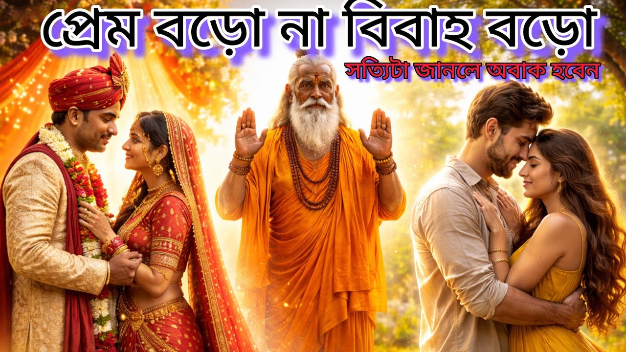 প্রেম বড়ো না বিবাহ বড়ো? গুরুদেবের সামনে জীবনের চরম প্রশ্নের মুখোমুখি #bhagavadgita 