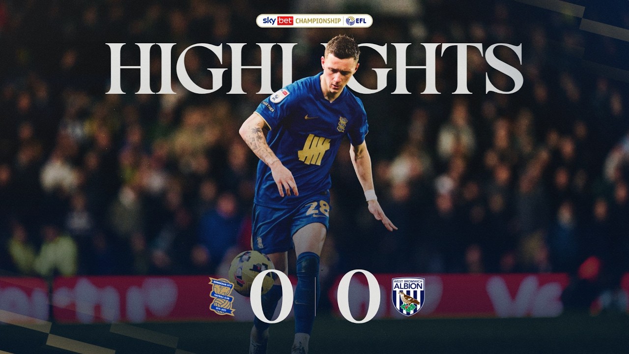 Dramatic clearances & disallowed goals in derby day drama | Highlights | Birmingham City v West Brom